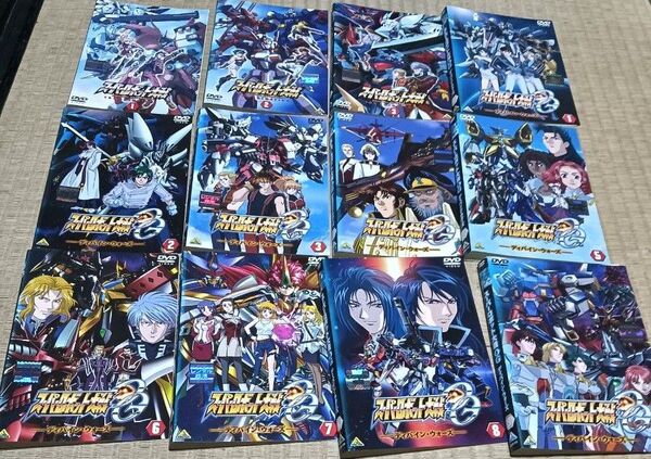 送料無料!スーパーロボット大戦(全12巻+特典DVD)ケース無しセット