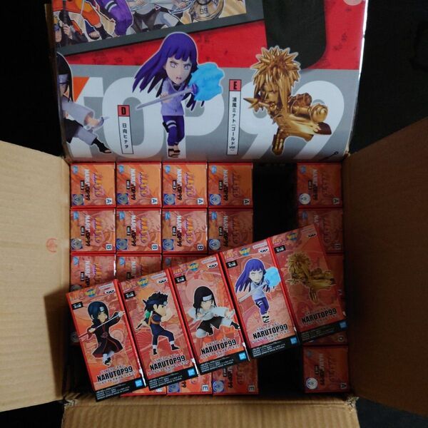 NARUTO ナルト NARUTOP99 ワールドコレクタブルフィギュア vol.3 全5種 29個セット 販促ポスター付き