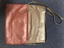 GIANNI CHIARINI GENUINE LEATHER MADE IN ITALY 銀座エストネーション購入　本革_画像1