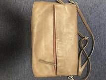 GIANNI CHIARINI GENUINE LEATHER MADE IN ITALY 銀座エストネーション購入　本革_画像5