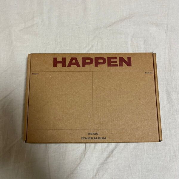 heize cd happen アルバム ヘイズ pnation khiphop kr&b