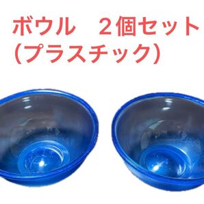ボウル 2個セット (プラスチック)