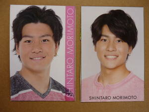  Johnny's Jr Six TONES forest book@. Taro 2014~2015 year Myojo shining star profile data card 
