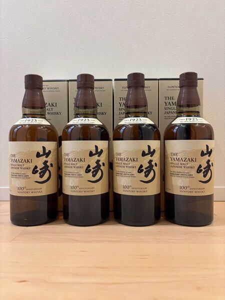 山崎 ジャパニーズウイスキー シングルモルトウイスキー ノンビンテージ SUNTORY 100周年