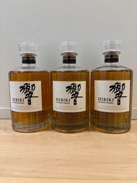 サントリー 響 ジャパニーズハーモニー ウイスキー 3本セット