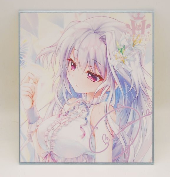 【送料無料・匿名即納】翡翠亭 トレーディングミニ色紙 藍歌 描き下ろし再販 和泉つばす / C105