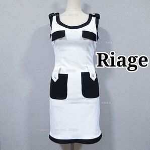 Riage キャバドレス ノースリーブタイトミニドレス ワンピース