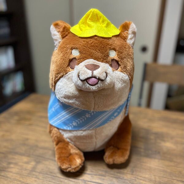 忠犬もちしば おでかけBIGぬいぐるみ