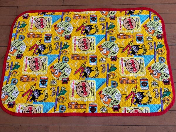 アンパンマン生地 布団シーツ 約100cm x 68cm