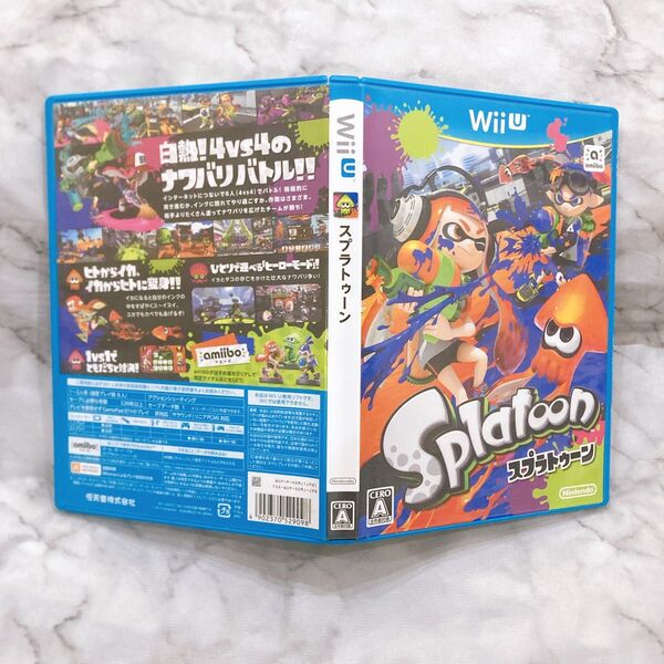 【Wii U】 Splatoon (スプラトゥーン)(ケースのみ)