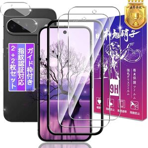 google pixel 9 ガラスフィルムセット 2枚+2枚