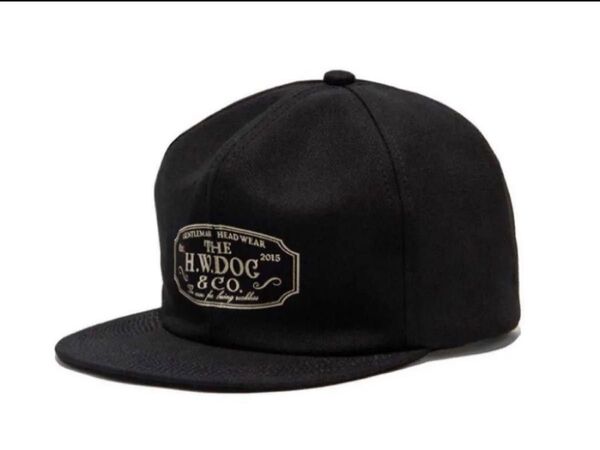ブラックTHE H.W.DOG&CO. TRUCKER CAP サイズ36