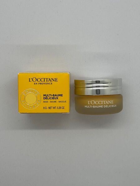 【新品未使用】ロクシタン (L'OCCITANE) デリシャス&フルーティー リップマルチバーム 8g*正規品