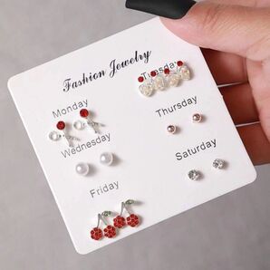 6ペア 韓国ピアス ピアス 韓国 イヤリング まとめ売り 大人気 スタッドピアス お得 セット 韓国ピアス ピアス 6ペア