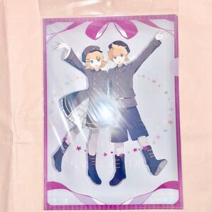 VOCALOID 鏡音リン 鏡音レン クリアファイル ボーカロイド ボカロ A4 maco