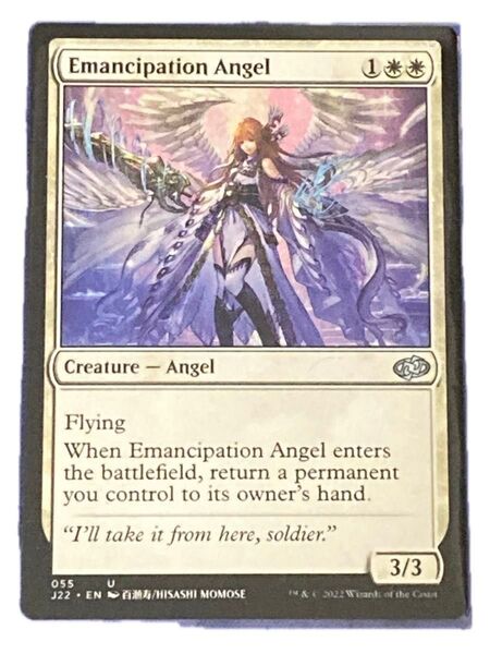 MTG 解放の天使 アニメ絵 ジャンプスタート2022 英語版
