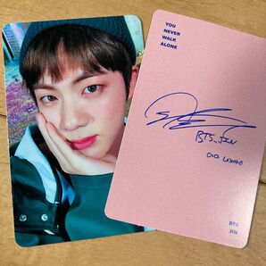 公式 ソクジン JIN 長男 ジン ランダムトレカ you never walk alone 防弾少年団 BTS ミニアルバム限定