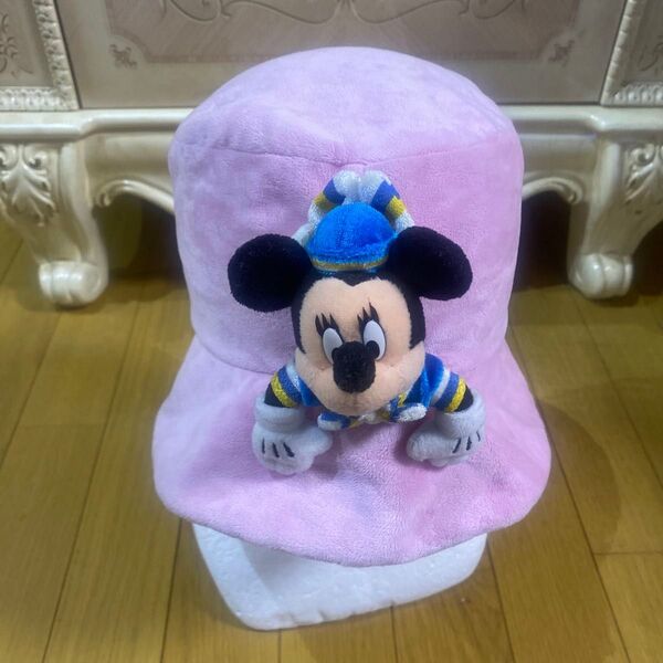 ディズニー ミッキーマウス ミニーマウス ファンキャップ 53cm ピンク
