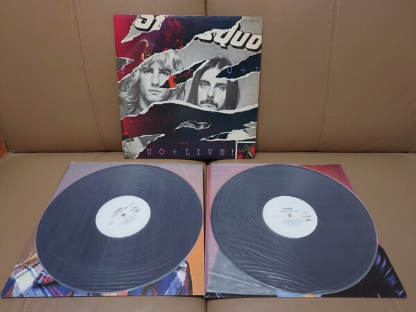 ★STATUS QUO★ ステイタス・クォー★STATUS QUO LIVE ★SFX-10020~21★中古LP★Promo★SAMPLE★見本盤★2枚組