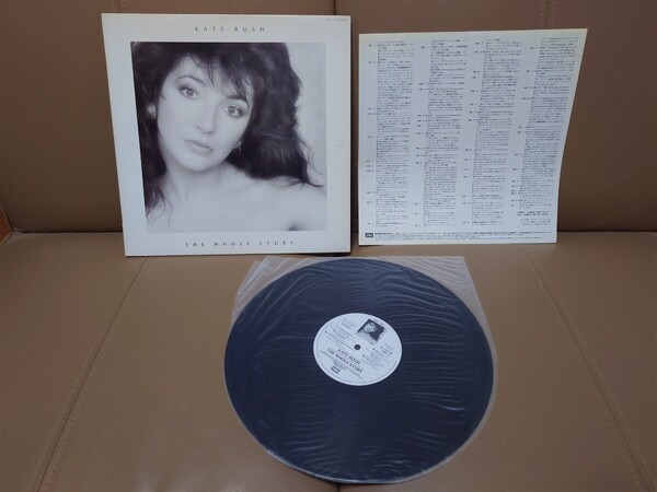 ★ケイト・ブッシュ★ Kate Bush★The Whole Story ケイト・ブッシュ・ストーリー★中古LP★ジャケット裏側切取あり★見本★Promo★SAMPLE