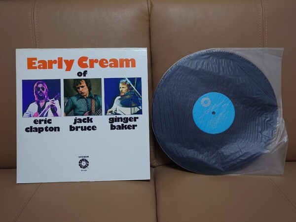 ★The Early Cream Of Eric Clapton, Jack Bruce & Ginger Baker★SPB-4037★中古LP★ジャケット底割れあり