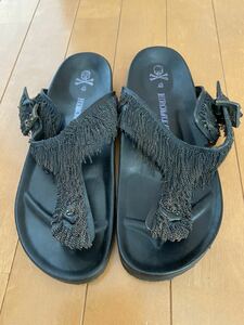 HIROMU TAKAHARA decoration chain sandals 