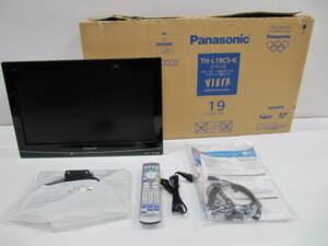 取付けなし、ほぼ新品 Panasonic 19インチ液晶TV TH-L19C5 12年製