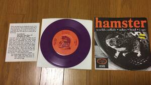 Hamster 7ep purple vinyl / nyhc emo state craft crystal lake bluebeard