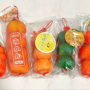 みかん スクイーズ 5点