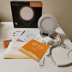 美品 光目覚まし時計のパイオニア inti4 マツコの知らない世界 睡眠リズム改善 体内時計 起立性調節障害 日照不足 冬季うつ病