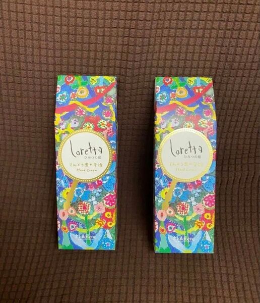 【新品2個セット】ロレッタ ハンドクリームてんとう虫の午後