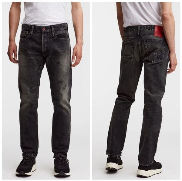 【美品】DENHAM デンハム DRILL MIJNB 430本 日本製 W33