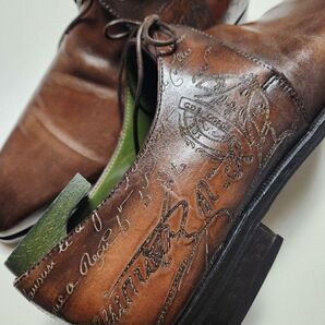 【美品】Berluti アレッサンドロ スクリット カリグラフィー 7.5