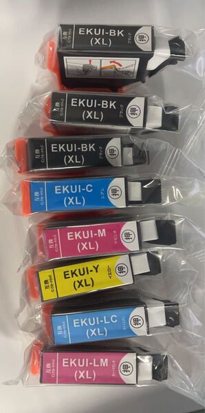 KUI-6CL-L 増量 8個自由選択 エプソン 用 互換 インクカードリッジ