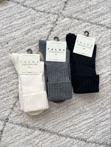 FALKE STRIGGINGS リブソックス ファルケ 靴下
