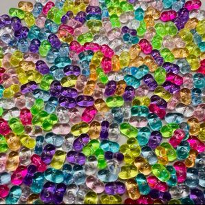 ピーナッツビーズ アクリル
