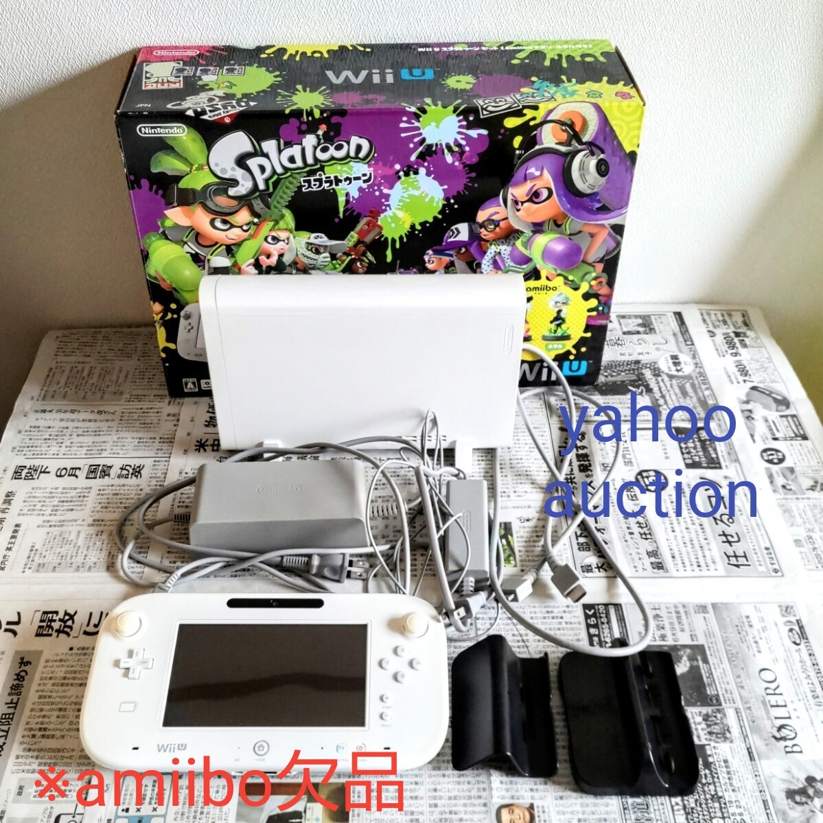 Yahoo!オークション -「wii u スプラトゥーン セット (amiibo Yahoo!オークション -「wii u スプラトゥーン セット (amiibo