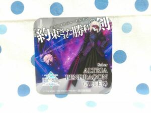 FGO セガカフェ 非売品コースター アルトリア セイバー オルタ Fate/Grand Order Arcade