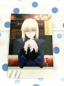 Fate stay night 非売品ポストカード アルトリア セイバー オルタ DINING限定 Heaven's Feel FGO ufotable cafe