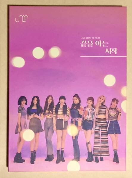UNI.T 終わりを知る始まり 2nd mini album アルバム CD 韓国盤 トレカ photocard