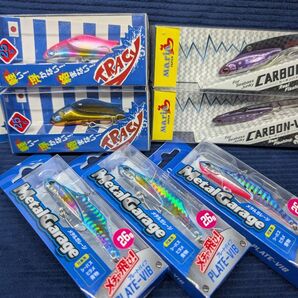 【新品未開封品】人気メーカー 鉄板バイブレーション25g・26g 7個セット ブルーブルー BlueBlue