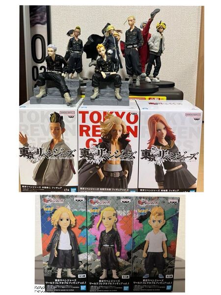東京リベンジャーズ フィギュア マイキー イザナ ドラケン 竜胆 三谷 15点