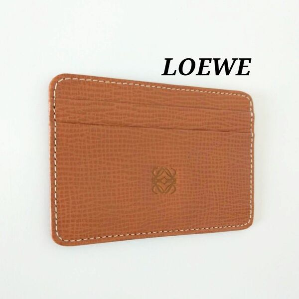 LOEWE ロエベ レザー カードケース