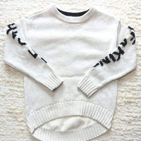 GAP KIDS ニット セーター 120cm 女の子 白 ホワイト