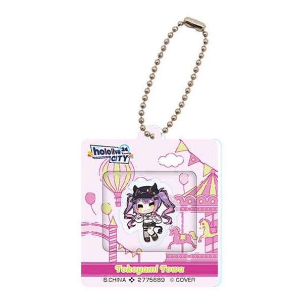 常闇トワ hololive CITY'24 アクリルウィンドウチャーム02