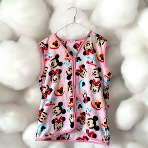 ミッキー ミニー ベスト フリーサイズ