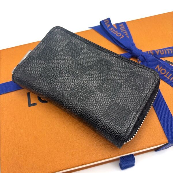 【美品】ルイヴィトン☆ ダミエ グラフィット ジッピーコインパース コインケース