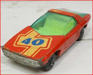 MATCHBOX Superfast #40【VAUXHALL GUILDSMAN赤レッド】イギリス製ミニカー■レトロLESNEY 1971マッチボックス【中古】送料込