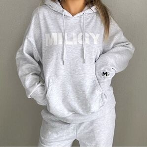 【GYDA】MILIGY LOOSEスウェットパーカー