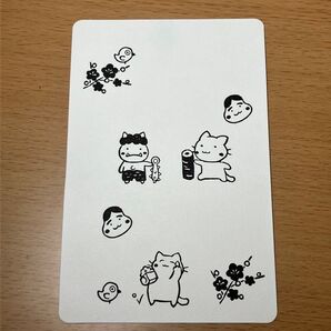 消しゴムはんこ ねこ 節分 豆まき 恵方巻き 大小スタンプ6個セット